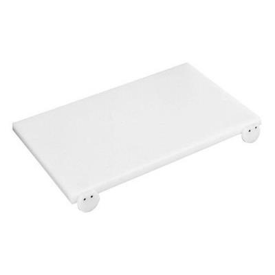 Planche à découper en polyéthylène ab hd avec clenches blanche