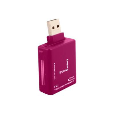 Urban Factory Crazy Card Reader kaartlezer - USB 2.0