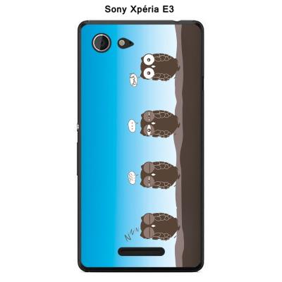 Coque Sony Xpéria E3 - Bouh Blue