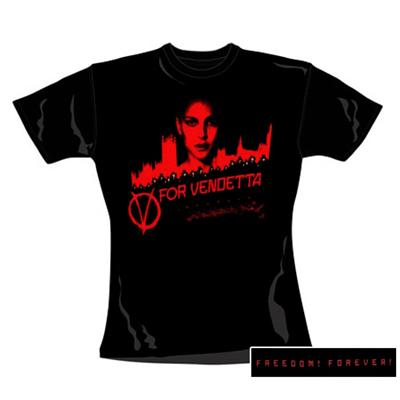 V pour Vendetta - T-shirt Fille en M