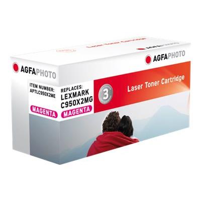 AgfaPhoto - magenta - tonercartridge (alternatief voor: Lexmark C950X2MG)
