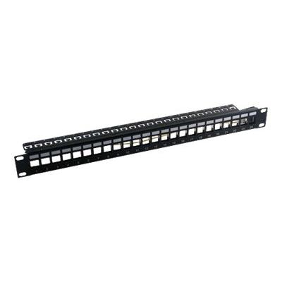 MCL Samar PB-UNI6A/24BN - patchpaneel - 1U