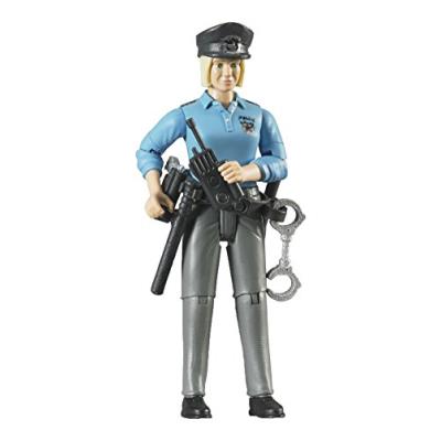 Bruder - 60430 - figurine - femme policier blonde avec accessoires