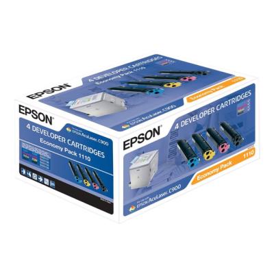 Epson Economy Pack - pack de 4 - noir, jaune, cyan, magenta - originale - cartouche de toner