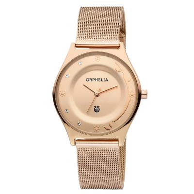 Montre Orphelia Opulent Chic -12603 en Acier inoxydable Rose Gold