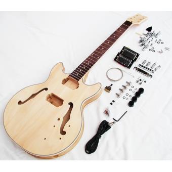 Guitare Electrique Jazz Blues A Finir Soi Meme Montage Peinture Guitare Electrique Top Prix Fnac