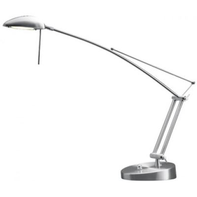 hansa hansa lampe de bureau led milano, argent noir