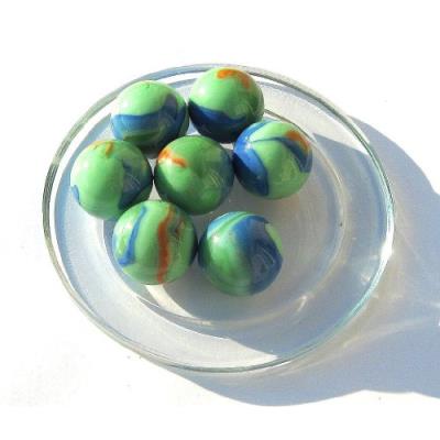 2 Calots MONET - Billes en verre de 25 mm
