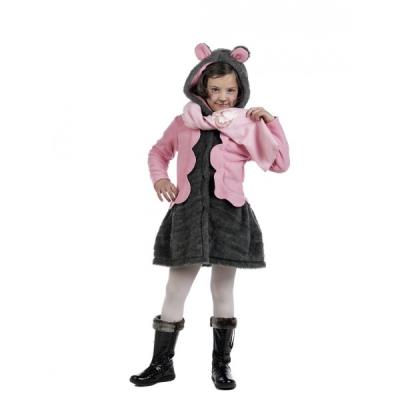 Kit veste et écharpe adorable petite souris winter fille - 9-11 ans