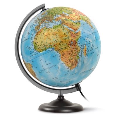 Globe terrestre lumineux