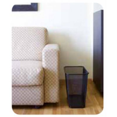 rubbermaid rubbermaid corbeille concept collection, 28,4 litres, noir noir