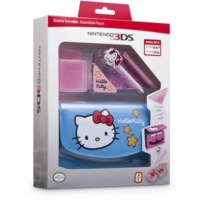 Pack de 8 elements hello kitty blue pour 3ds