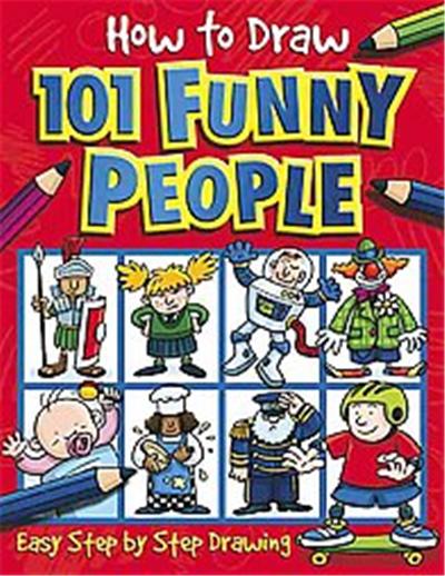 How To Draw 101 Funny People, How to Draw Series