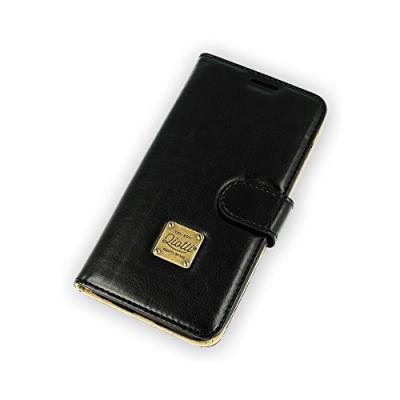 Qiotti.Book Pour Samsung Galaxy S6, Classic Noir - Sadapte Galaxy S6 G920F Qx-B-0040-00-Sgs6