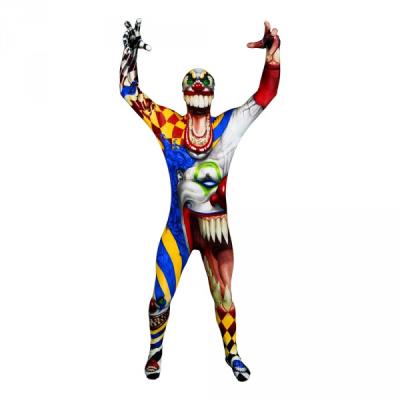 Costume de clown maléfique Monster Collection Morphsuit - XXL