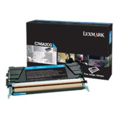 Lexmark - cyaan - origineel - tonercartridge - Lexmark Corporate