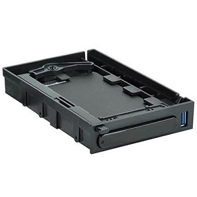 SilverStone MS06 - Storage enclosure - 2.5 - SATA 6Gb/s - 5 GBps - USB 3.0 - zwart