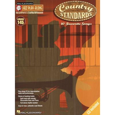 Jazz Play-Along Vol.145 Country Standards + Cd