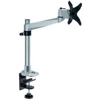Support de table pour écran xergo 10 - 30 inclinable + pivotable, rotatif argent noir w78963