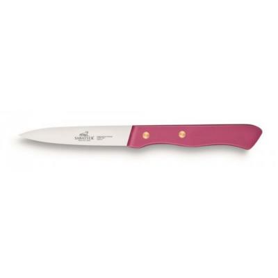 LION SABATIER - Set de 6 couteaux d'office fushia - 197068