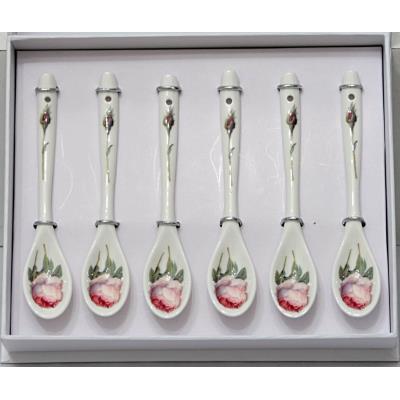 Roy Kirkham - Redoute rose 6 cuilleres a the