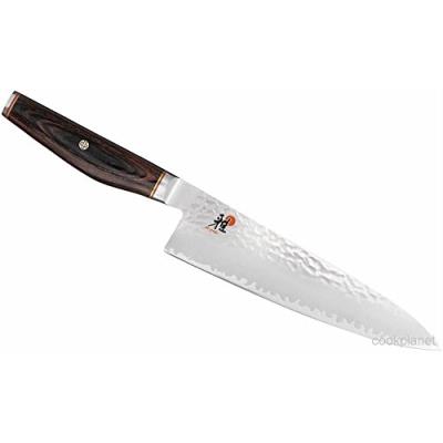 Miyabi 234073-201-0 gyutoh couteau chef, inoxydable, 200 mm, argenté marron, 37,5 x 7,6 x 2,9 cm