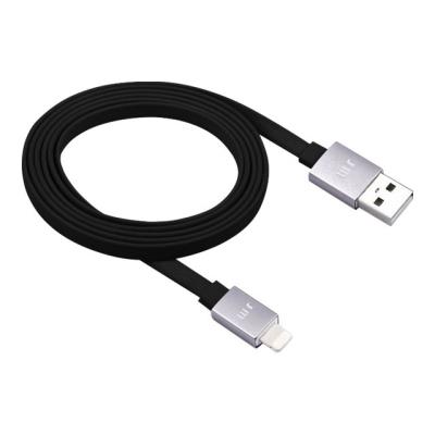 Just Mobile AluCable Flat - câble Lightning - Lightning / USB - 1.2 m