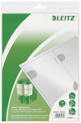 Esselte - Etiquette Pour Classeur A Levier Activ Pro 75mm - Sachet De 10