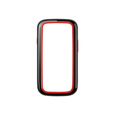 Belkin Surround Case - Beschermhoes voor mobiele telefoon - silicone, polycarbonaat - ijs, robijnrood, zwarte bovenzijde (pak van 2) - voor Samsung Galaxy S III