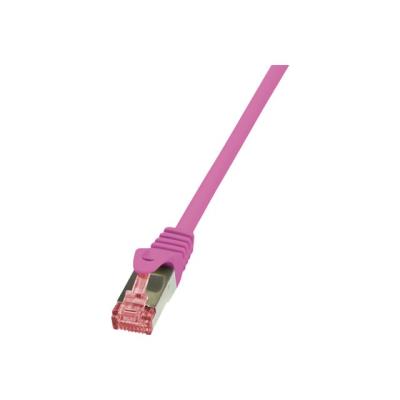 LogiLink PrimeLine - verbindingskabel - 2 m - roze