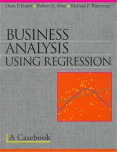 Business Analysis Using Regression