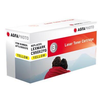 AgfaPhoto - geel - tonercartridge (alternatief voor: Lexmark C950X2YG)