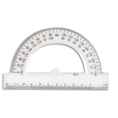 Jpc créations 957145 rapporteur 180° 12 cm transparent 31488
