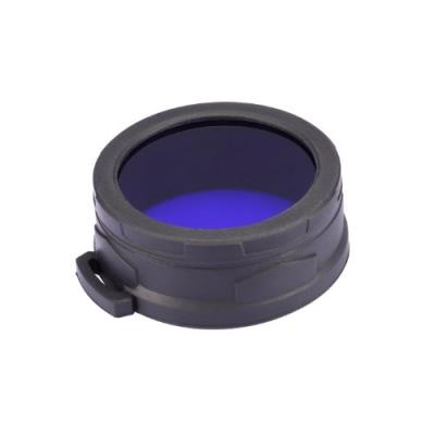 Nitecore nfb60 filtre pour torche bleu