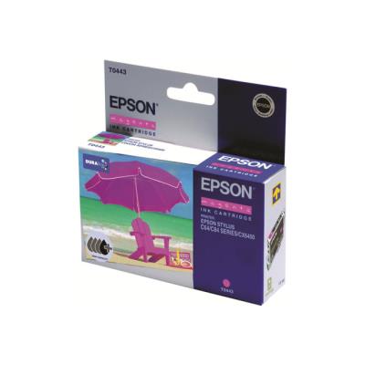 Epson T0443 - hoge capaciteit - magenta - origineel - inktcartridge