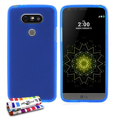 Coque Souple Ultra-Slim Le Glossy Hybrid Bleu pour LG G5 / H850