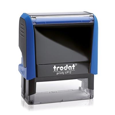 Trodat tampon encreur texte printy 4.0 4912, bleu 44723