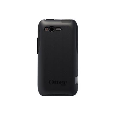 OtterBox Commuter HTC Rhyme - Beschermhoes voor mobiele telefoon - polycarbonaat, silicone hoes - zwart - voor HTC Rhyme