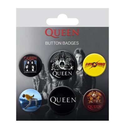 Lot de badges mixtes Queen Mix