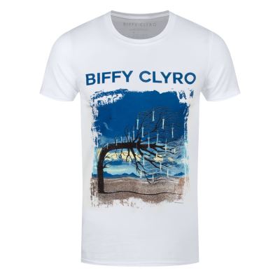 Biffy Clyro T-Shirt Opposites Homme Blanc - Taille M