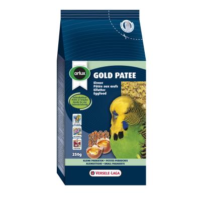 Comparer les prix de Alimentation gold pâtée orlux versele laga pour petites perruches sachet 250 g (fin de dluo)