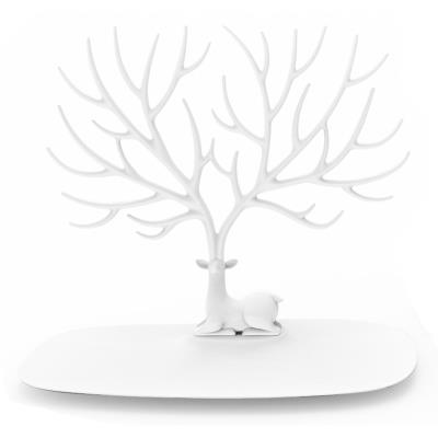 Porte accessoires et bijoux - My Little Deer blanc - Qualy