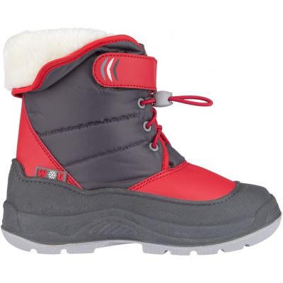 Bieber gris junior / rouge 24 mt » snowboots Hoppin
