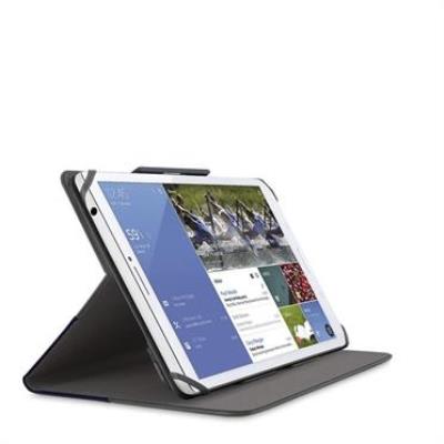 Belkin etui stand bicolore pour samsung galaxy tab 3, 4, s, pro 8 - noir & gris