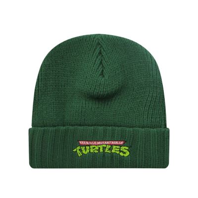 Teenage Mutant Ninja Turtles Bonnet Retro Logo vert - Taille Taille unique