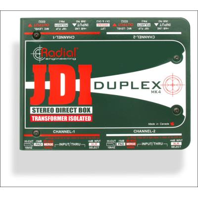 Radial JDI Duplex MK4 Stereo Passive DI