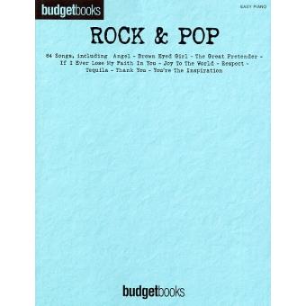 Budgetbooks - Rock and Pop (Easy Piano) - Paperback - 2006 - 1