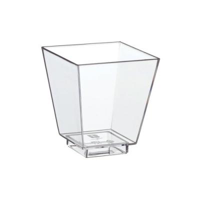PAPSTAR FINGER FOOD 50 BOLS CARRÉS 4, 5 X CM