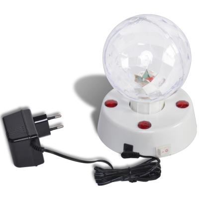 Party Fun Lights Discobol lamp met gefacetteerde ruitjes