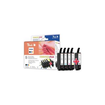 Peach 313661 cartouche d'encre noir bleu rose jaune